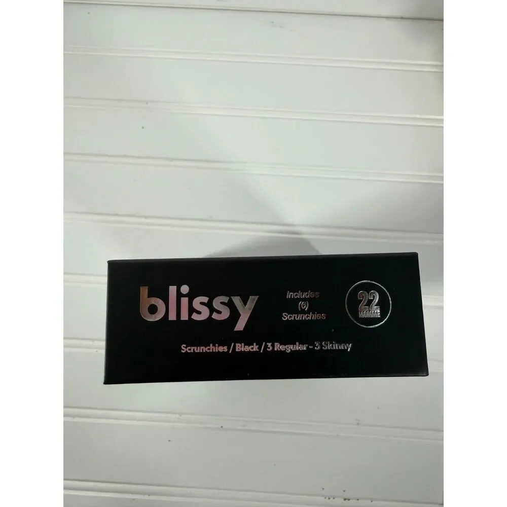 New Blissy Silk Scrunchies